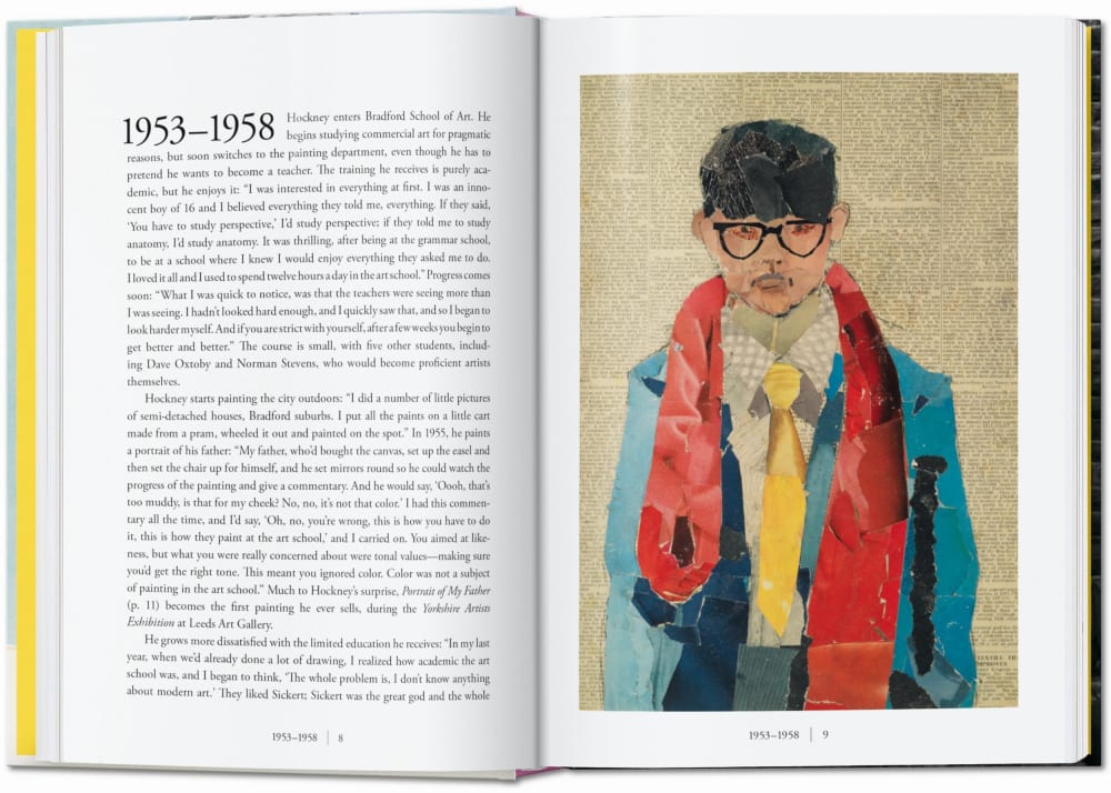 David Hockney. Eine Chronologie. 45th Ed. (Spanisch) - Maisons Du