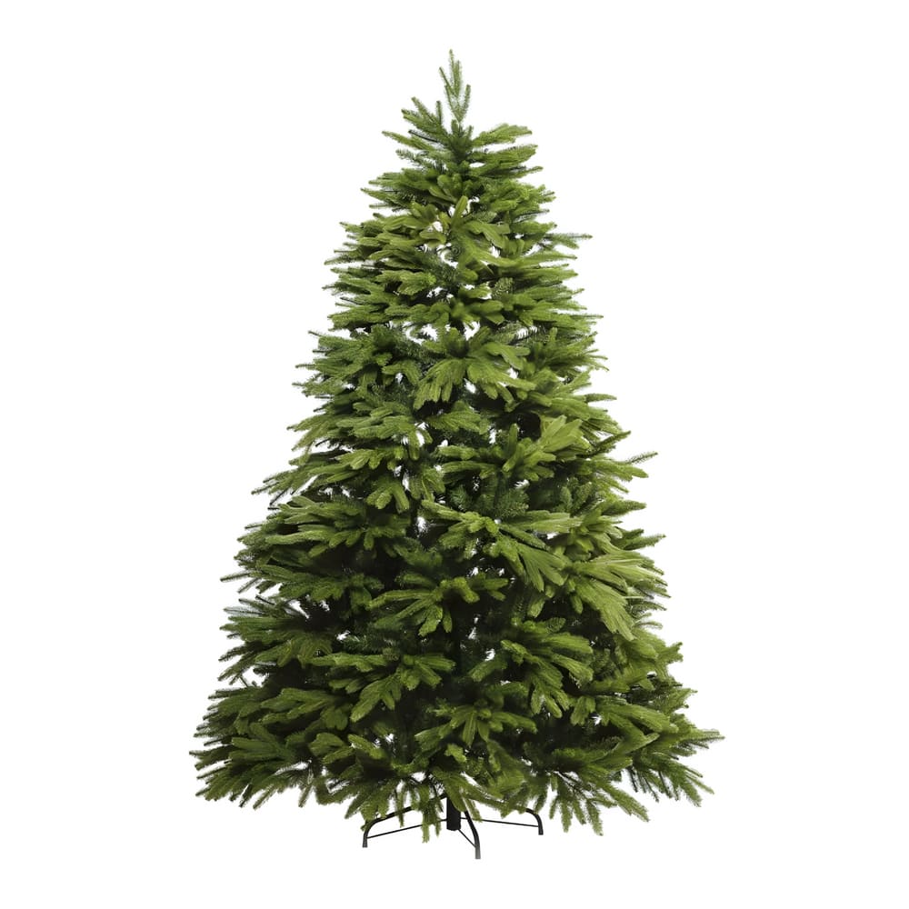 Árbol de navidad artificial verde 210h cm