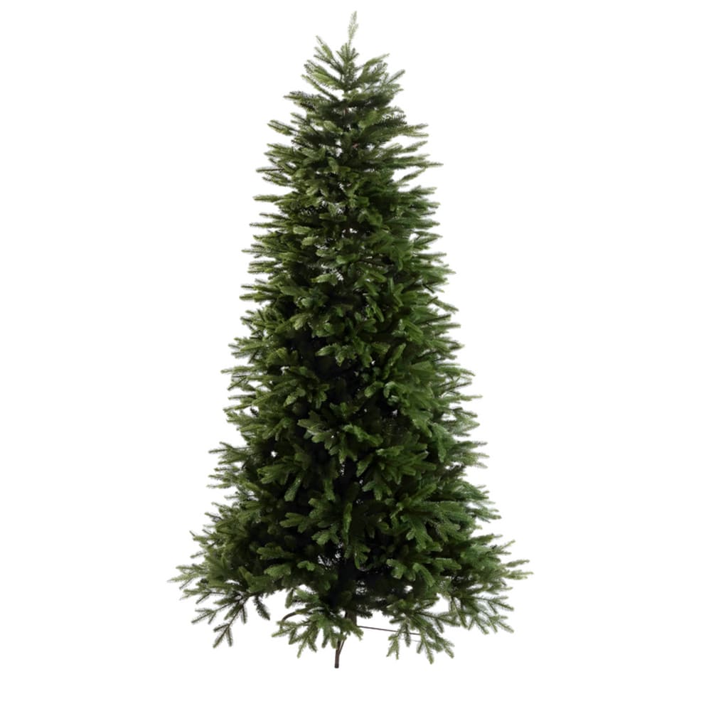 Árbol de Navidad verde artificial de 240 cm de altura