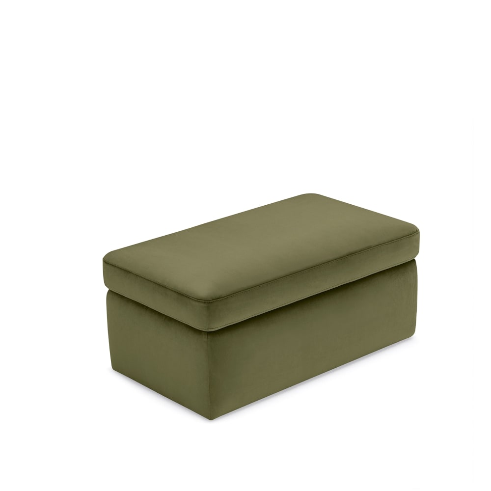 Pouf conteneur fabriqué