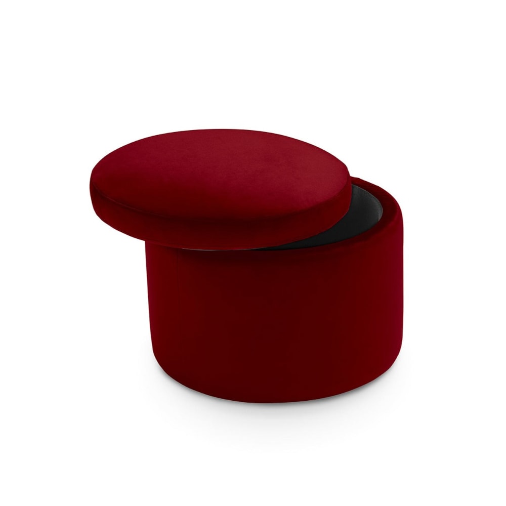 Pouf conteneur rond fabriqué - italie