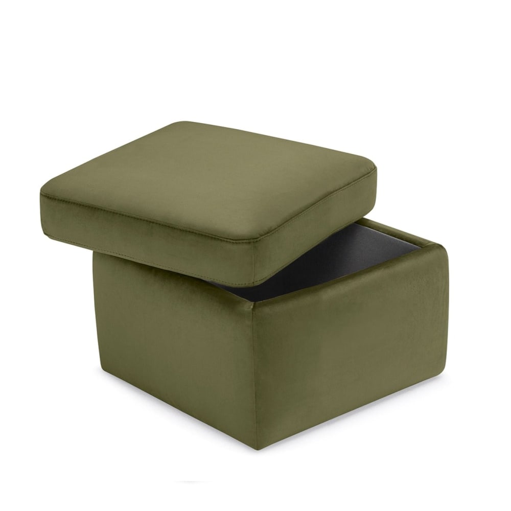 Pouf conteneur fabriqué