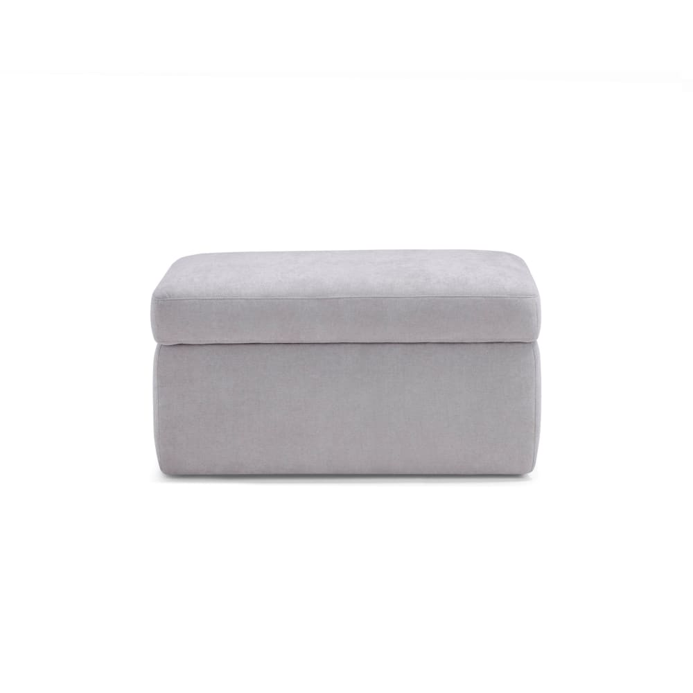Pouf de rangement en - clair