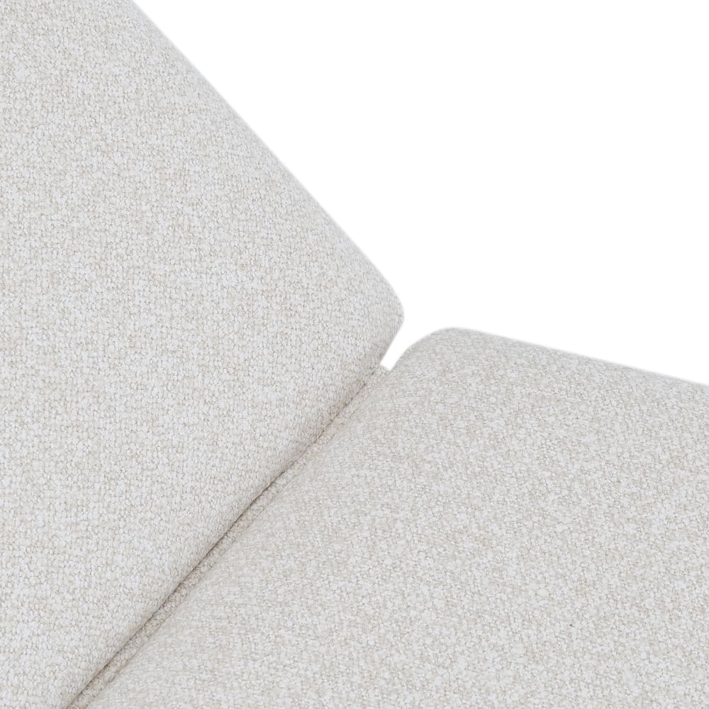 Bain de soleil en aluminium avec coussin et table beige - Maisons du Monde