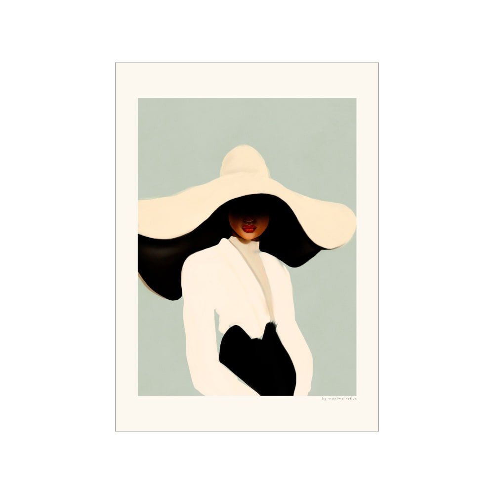 Affiche ''Maxime - Coco noir'' sans cadre  - 50 x 70 cm