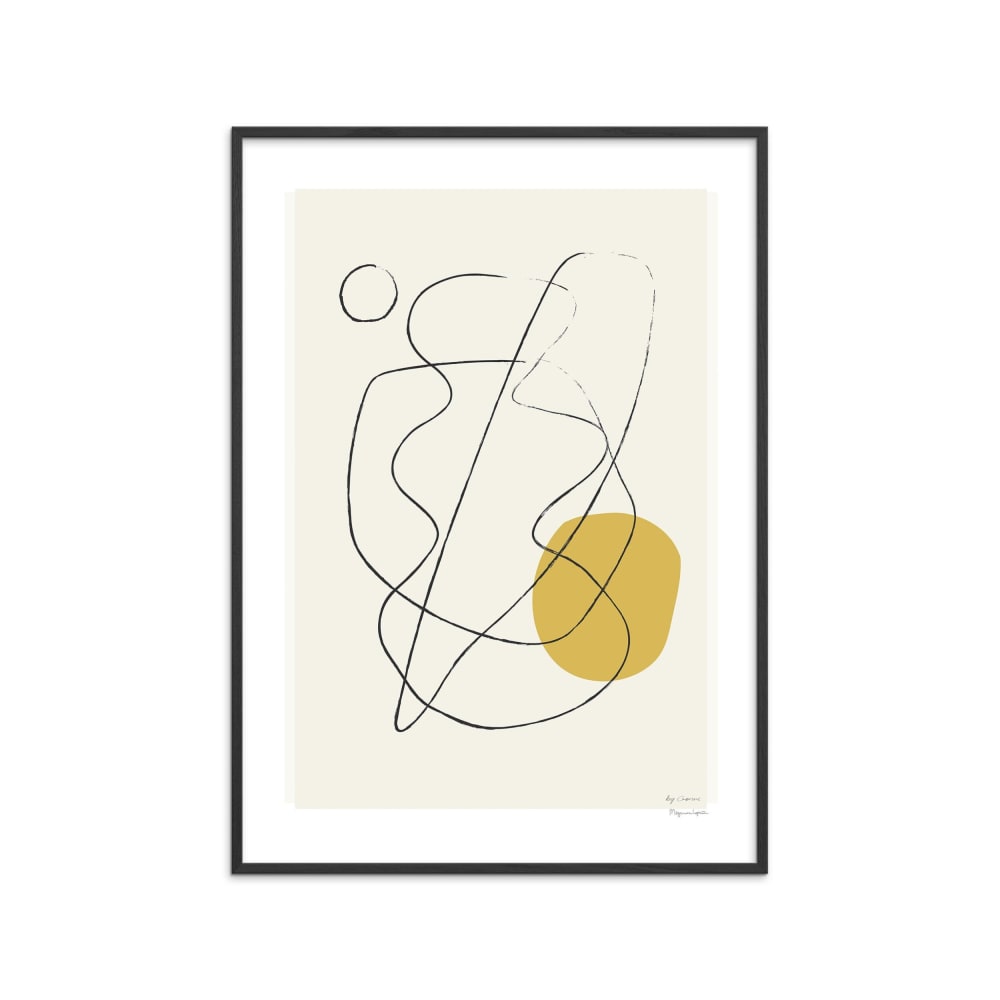 Affiche ''NG 03'' Cadre noir - 50x70 cm