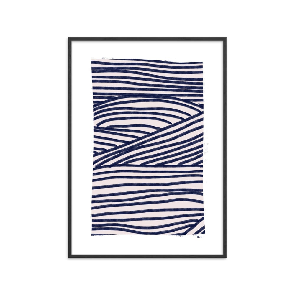 Affiche ''Scape'' Cadre noir - 50x70 cm