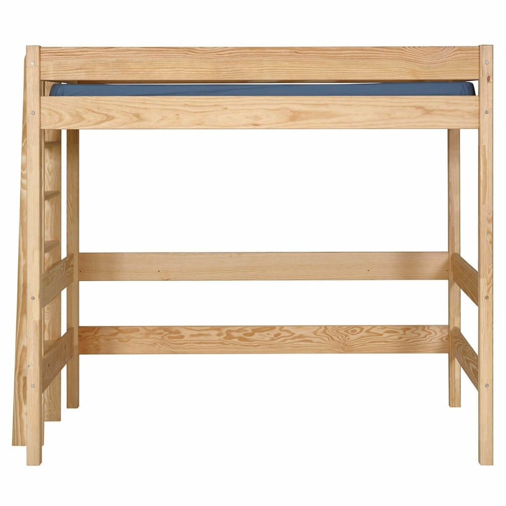 Lit mezzanine bois massif 90x190 cm - Maisons du Monde