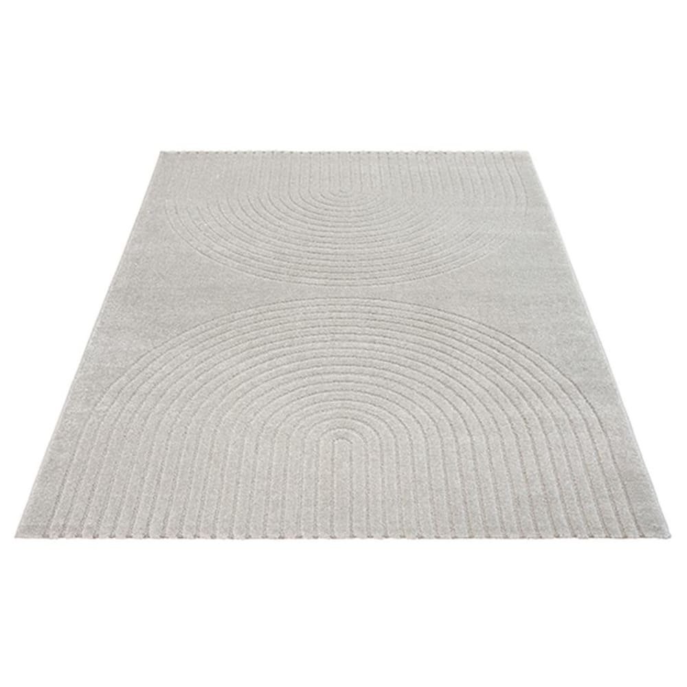 Tapis moderne salon scandinave, gris, 80 x 150 cm — vue 4
