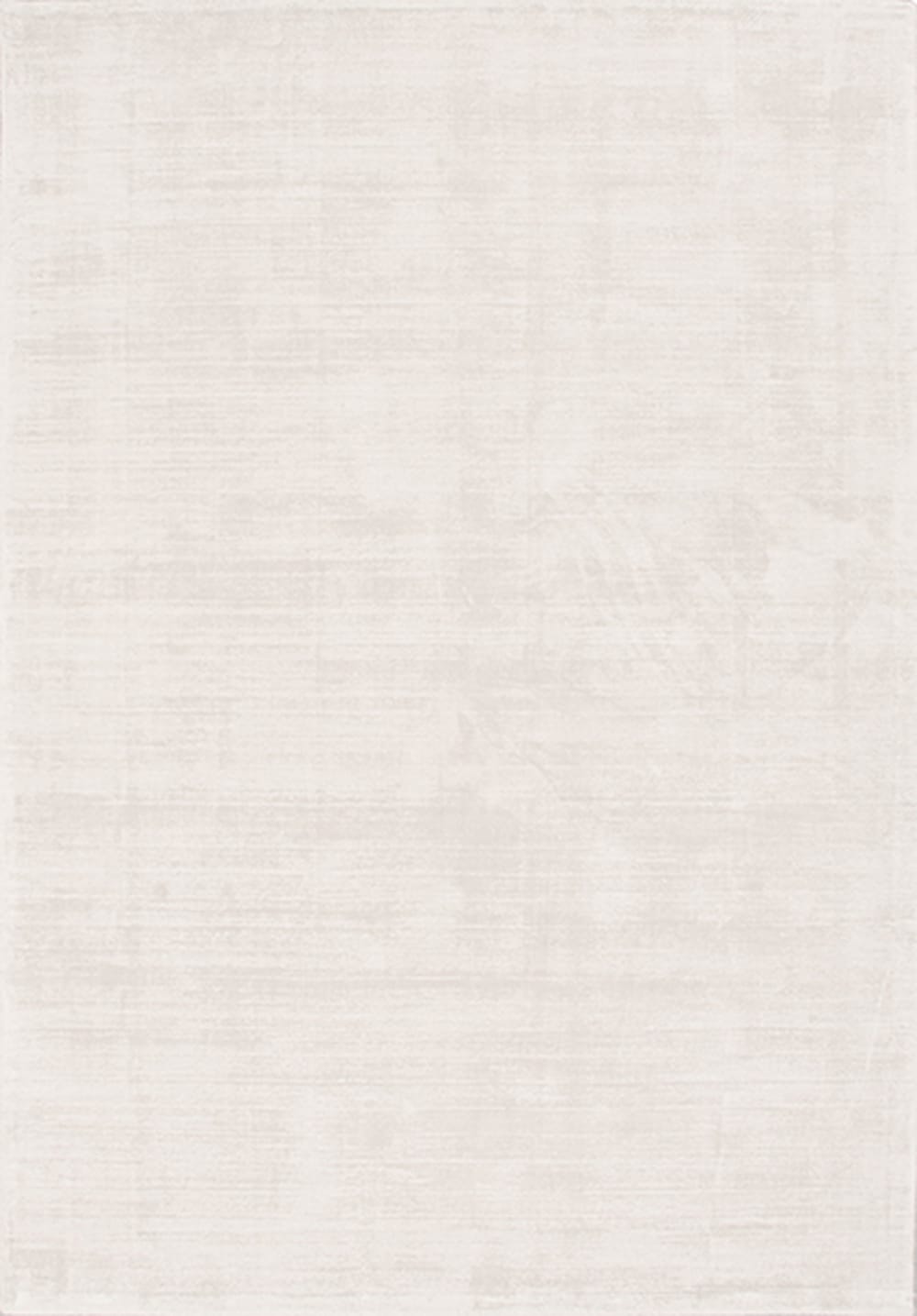 Tapis viscose tissé main, blanc ivoire, 120 x 170 cm