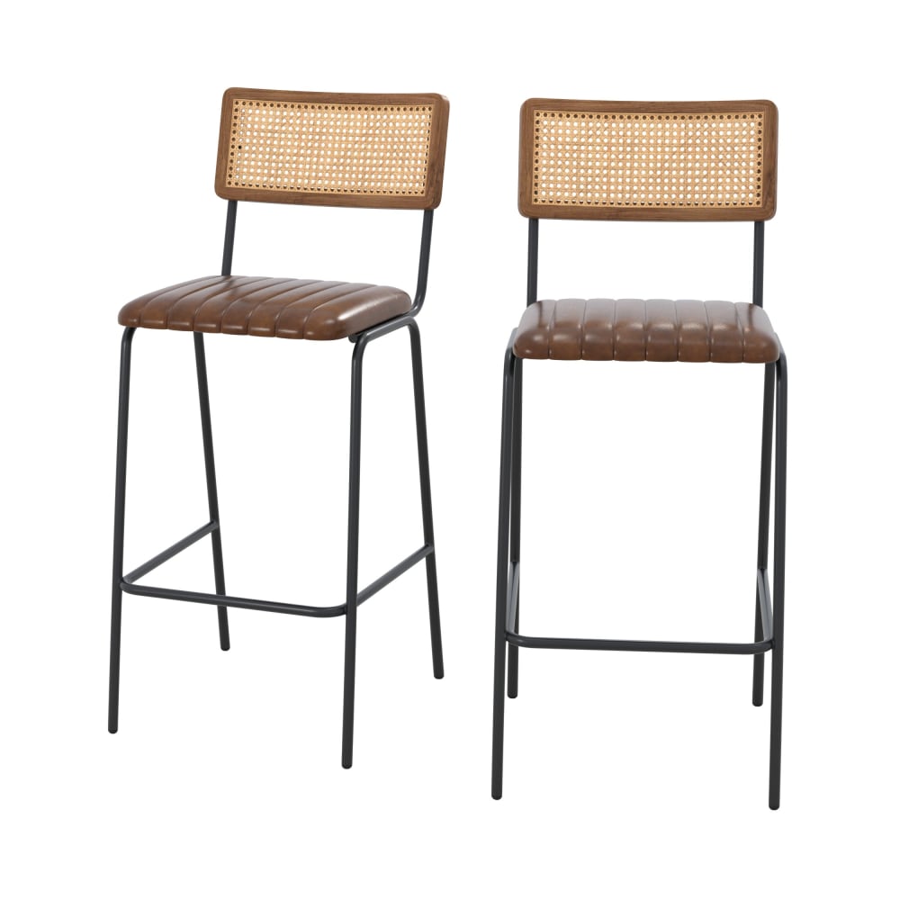 Lot 2 chaises bar
