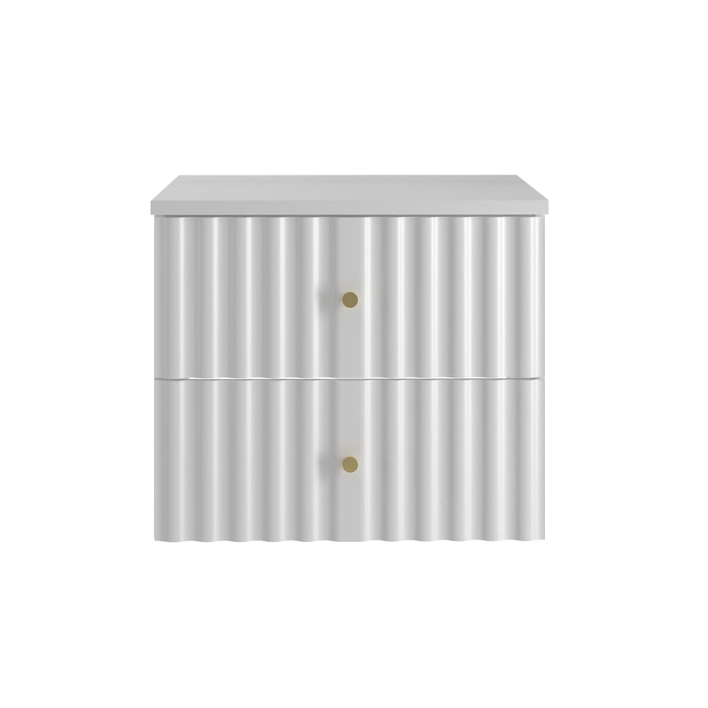 Waschbeckenunterschrank 60cm Melamin Weiß - Maisons Du Monde