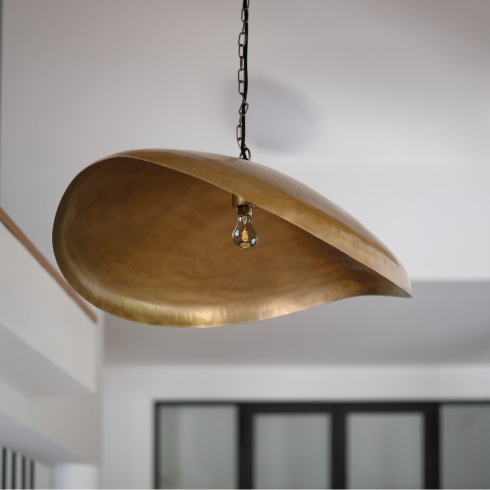 Suspension en métal doré 74 cm — vue 3