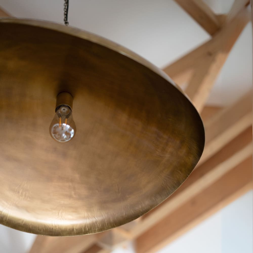 Suspension en métal doré 74 cm — vue 4