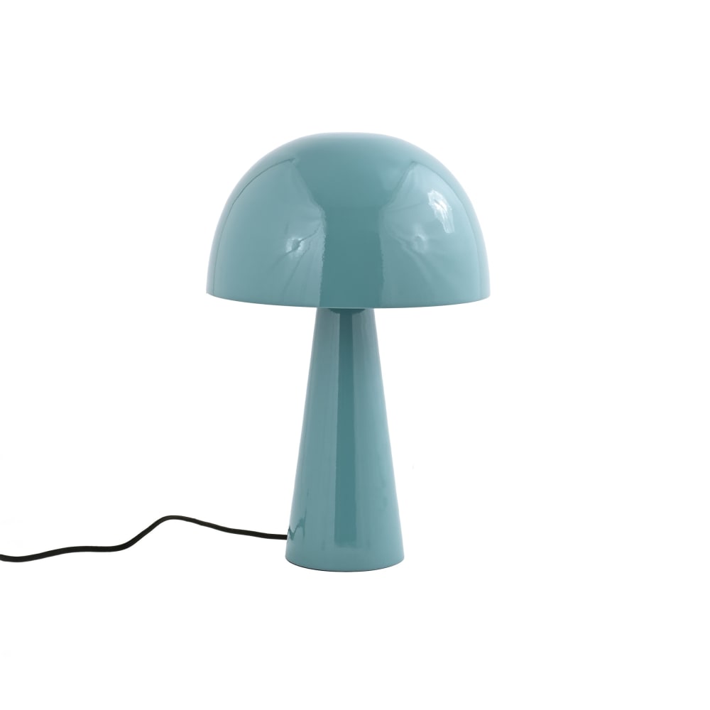 Maison Pavane Tischlampe aus hellblauem Metall style classic chic - Metall