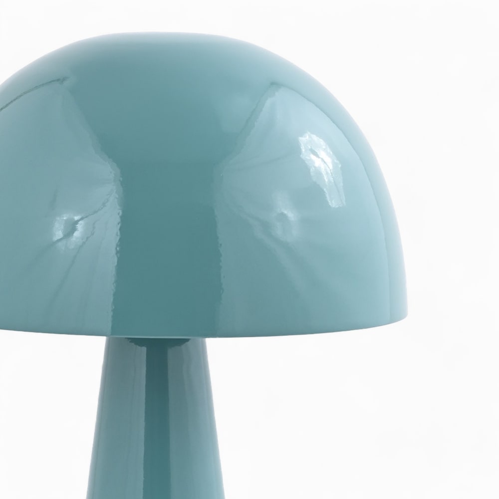 Lampe à poser en métal bleu clair — vue 4