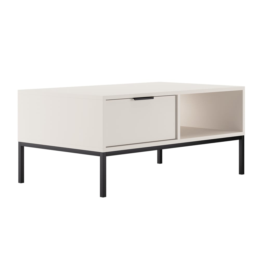 Mesa de centro estratificado Blanco