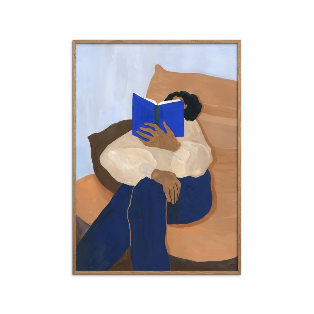 Affiche ''The Togo'' Cadre en Chêne - 50x70 cm