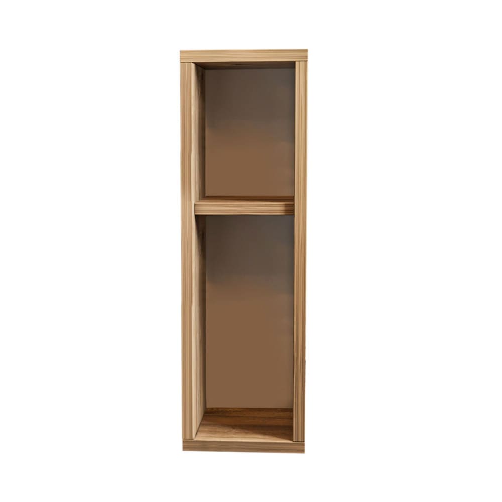 Table de nuit à suspendre ultra compact marron