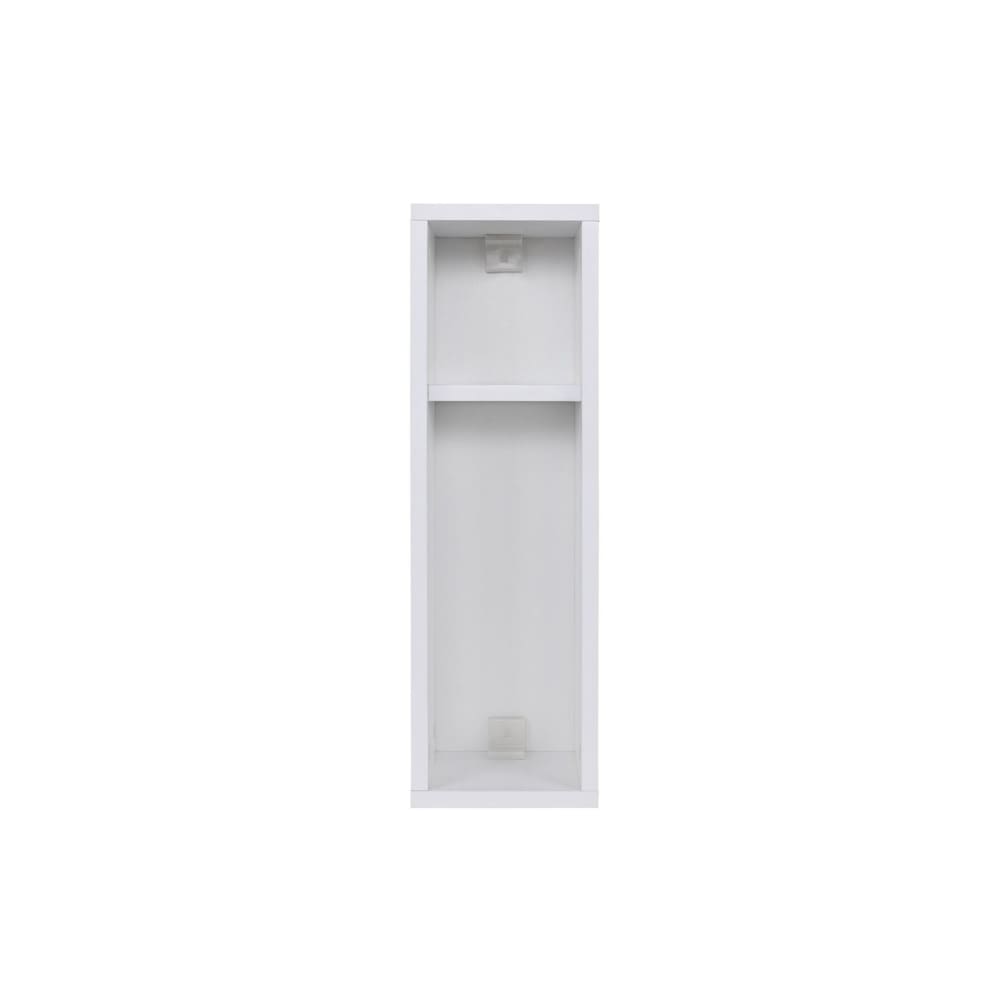 Table de nuit à suspendre ultra compact blanc