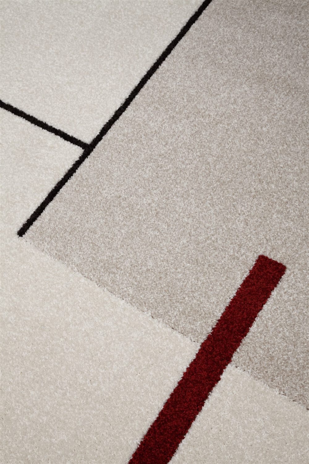 Tapis de salon moderne Blanc 120x170 cm — vue 3