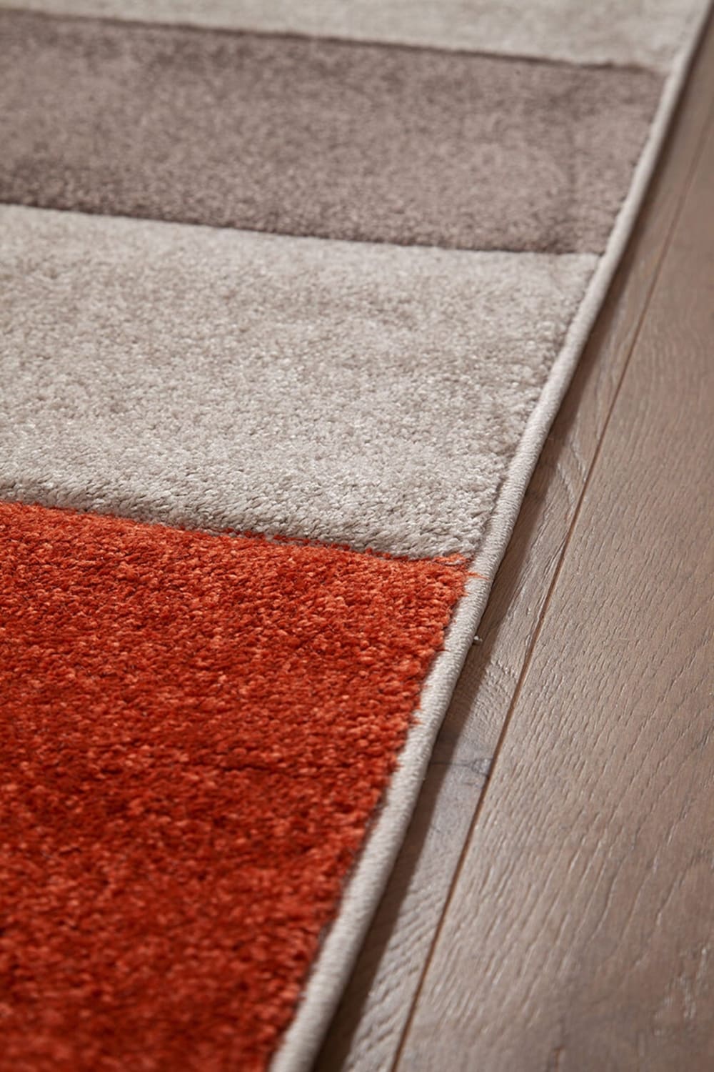 Tapis de salon moderne tissé plat Rouge 120x160 cm — vue 4