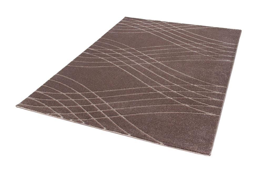 Tapis de salon moderne tissé plat Marron 120x160 cm — vue 3