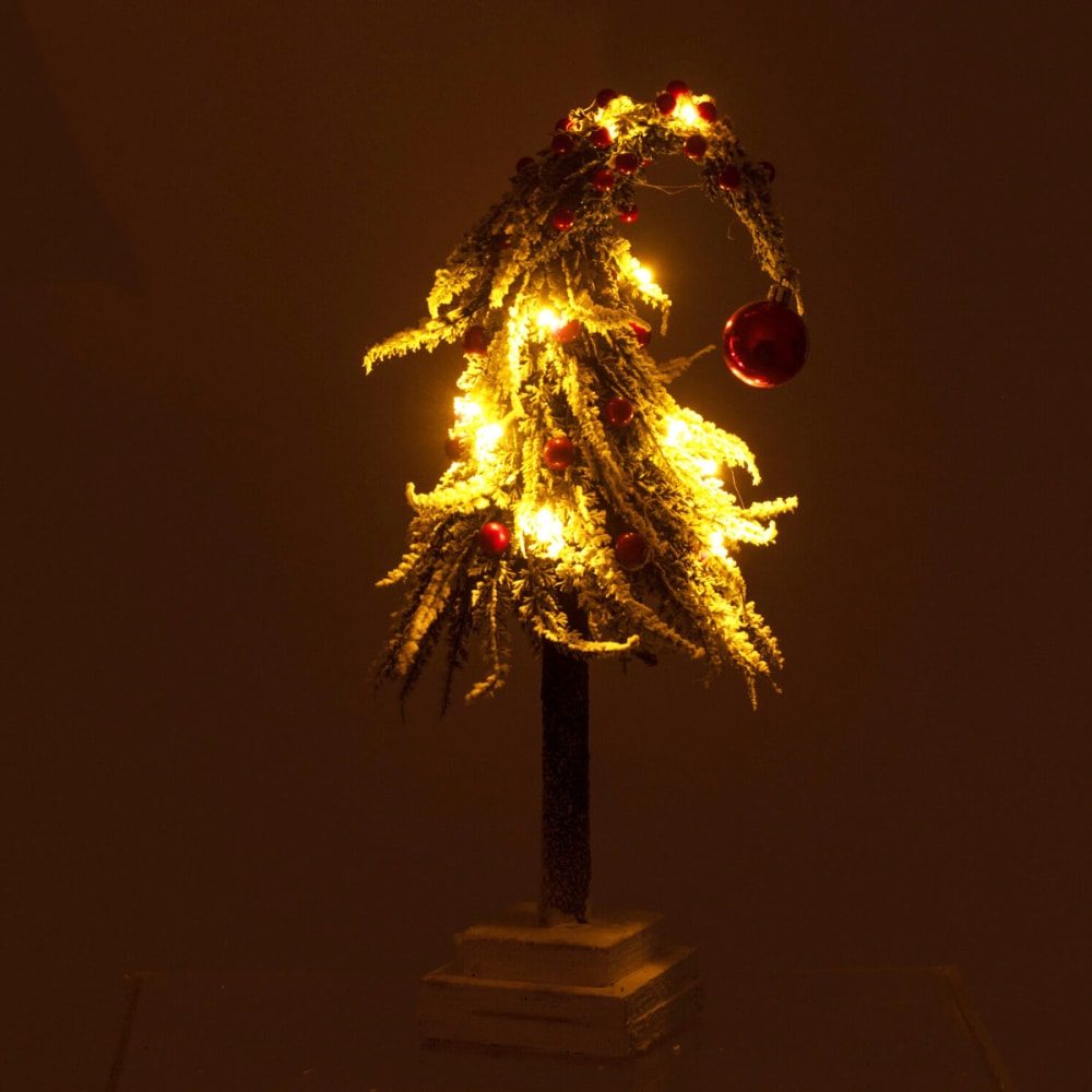 Sapin de noël artificiel lumineux à led 45 cm - Maisons du Monde