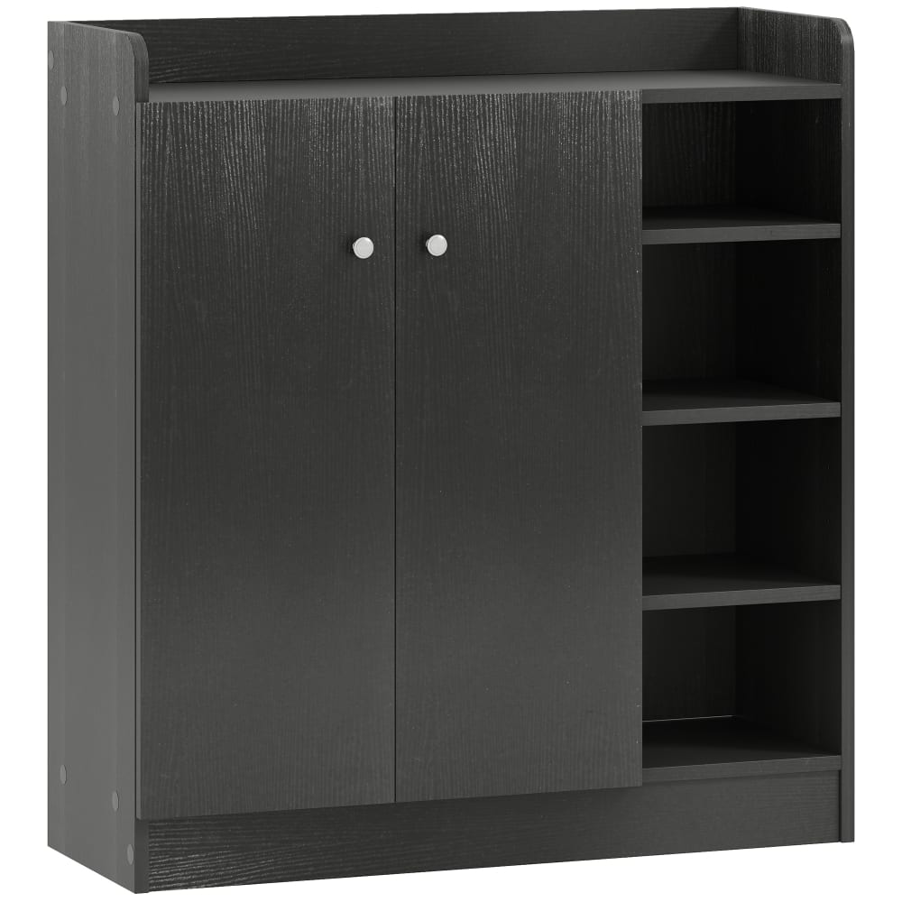 Armoire meuble à chaussures noir