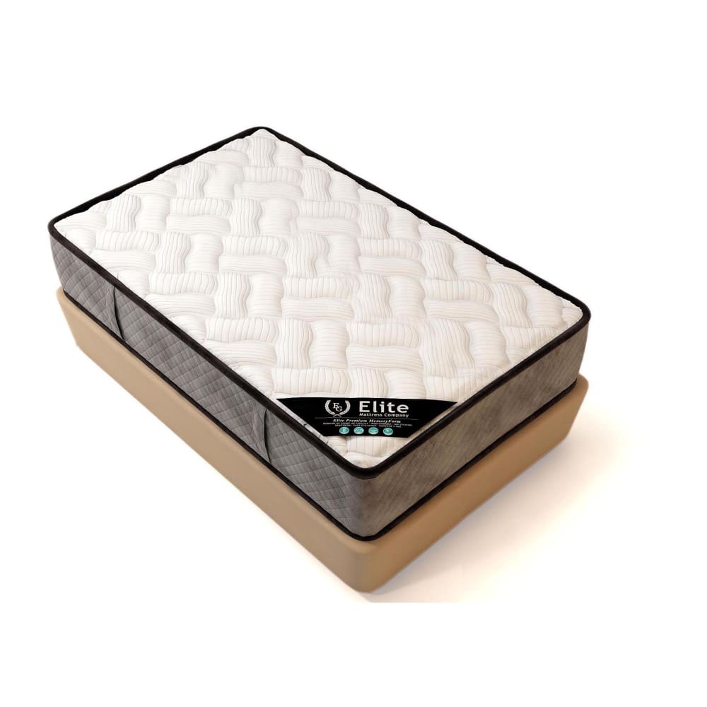 Matelas mousse haute résilience 90x190 hauteur 30cm