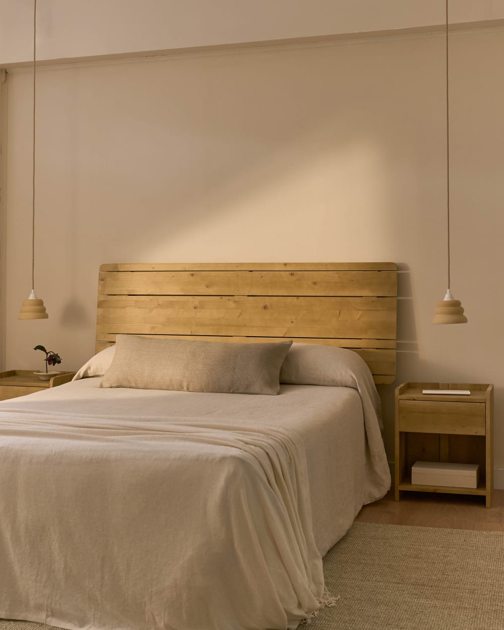 Kopfteil Tannenholz Massiv Natur 145 cm - Maisons Du Monde
