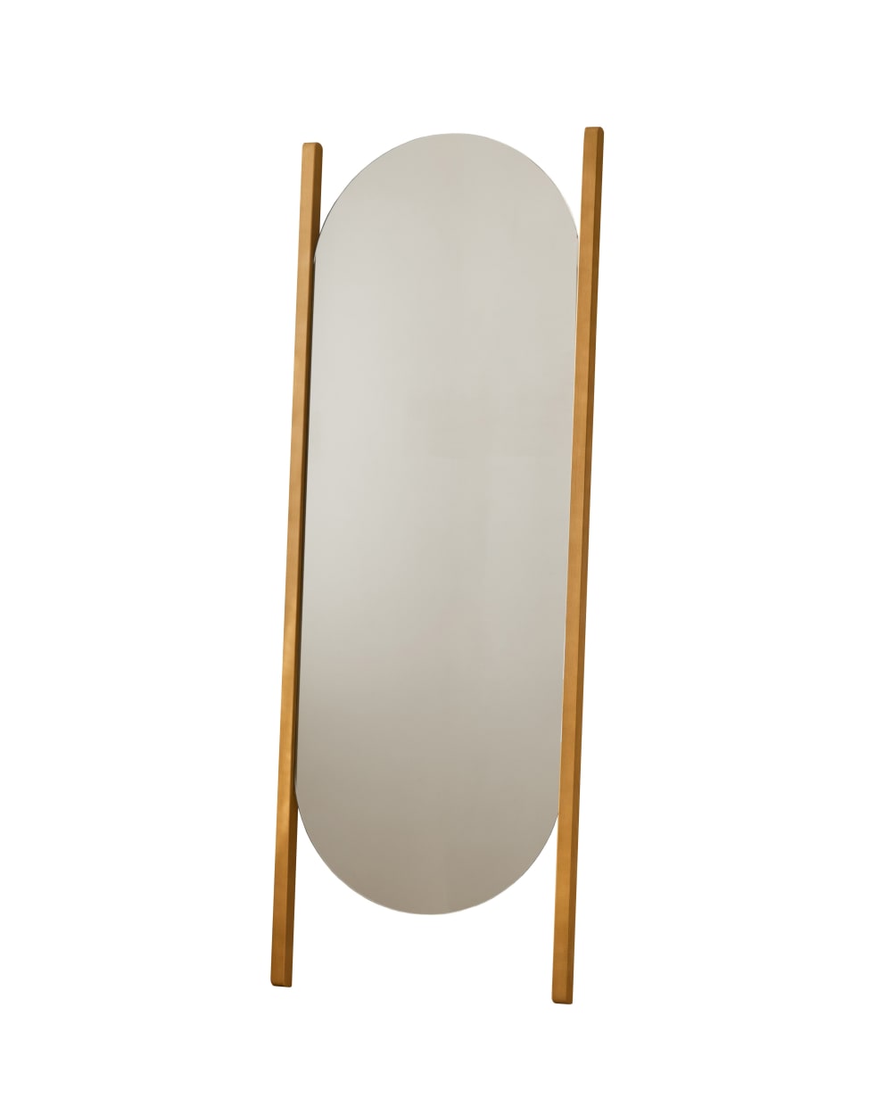 Miroir sur pied en sapin