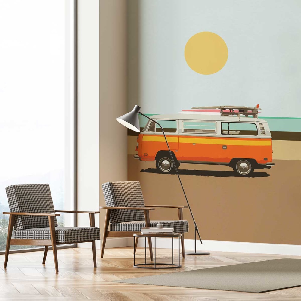 Papier peint combi surf 208x270 cm
