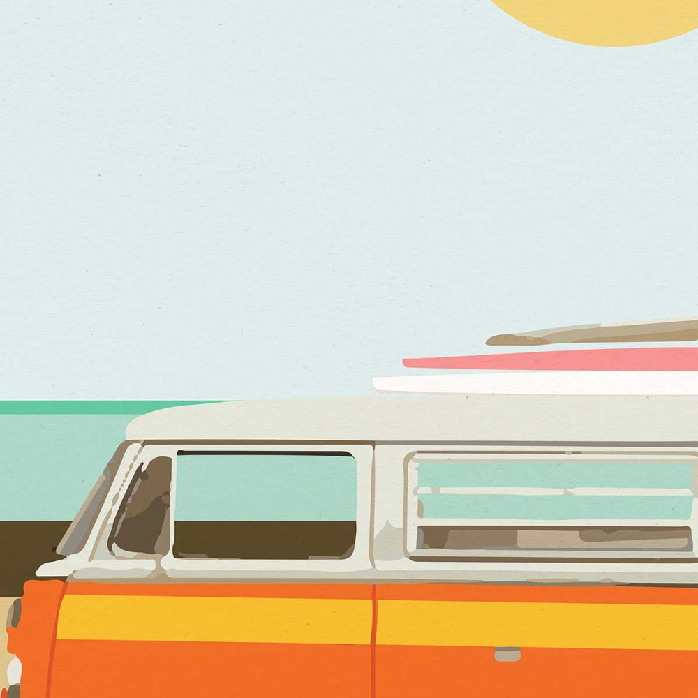Papier peint combi surf 208x270 cm — vue 4