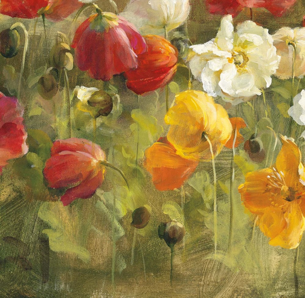Papier peint champ de fleurs sauvages 364x270 cm — vue 4
