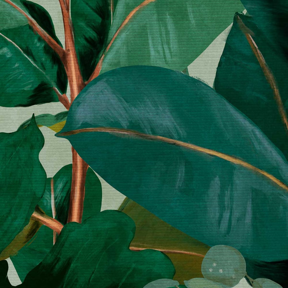 Papier peint symphonie des feuilles 208x270 cm — vue 4