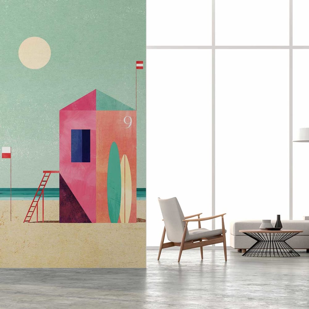 Papier peint poste 9 156x270 cm