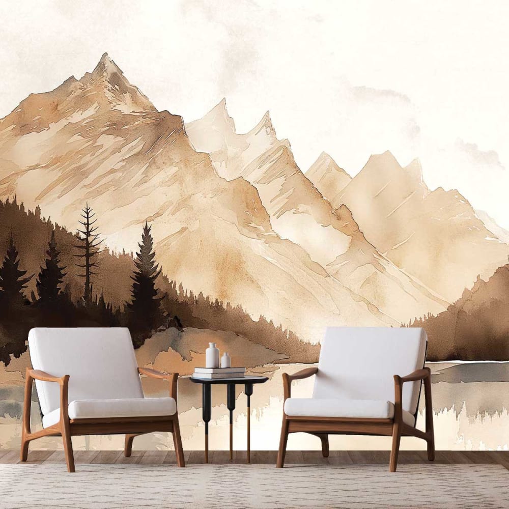 Papier peint montagne