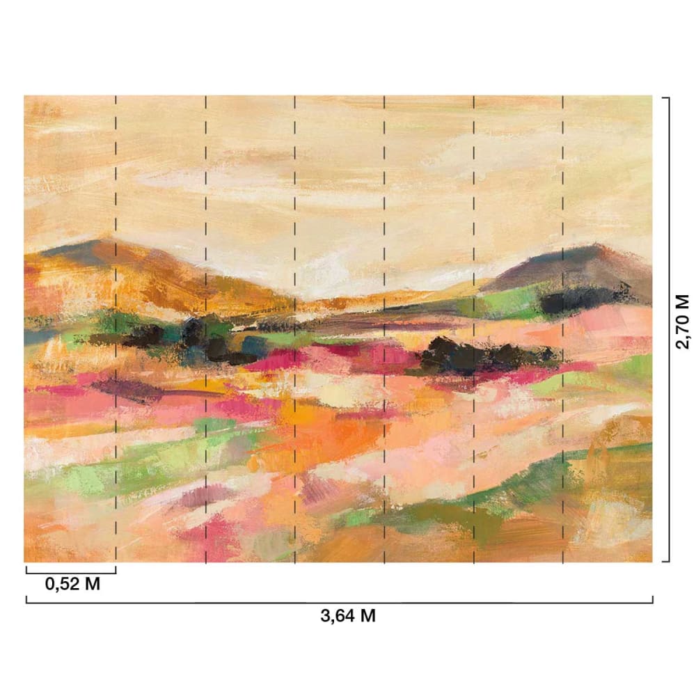 Papier peint rêve d'été 364x270 cm