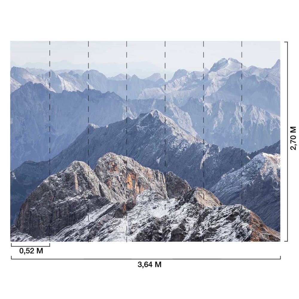Papier peint vue au sommet 364x270 cm — vue 3