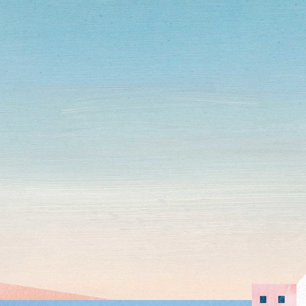 Papier peint vue sur fira 156x270 cm — vue 4