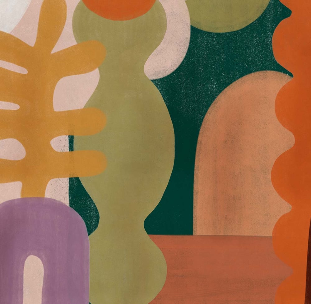 Papier peint foret en été 364x270 cm — vue 4