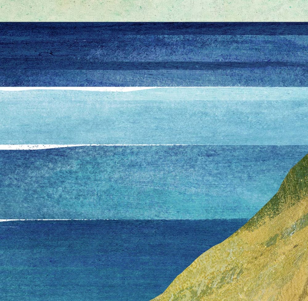 Papier peint du haut de la falaise 364x270 cm — vue 4
