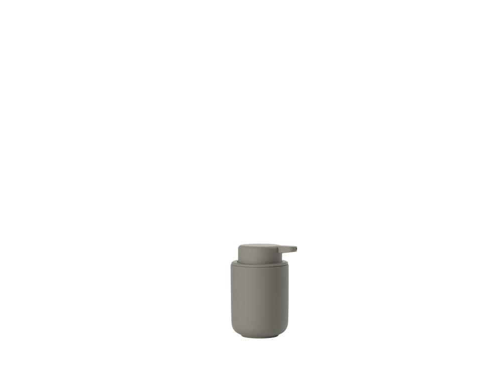 Distributeur de savon en grès/abs taupe Distributeur de savon en grès/abs taupe