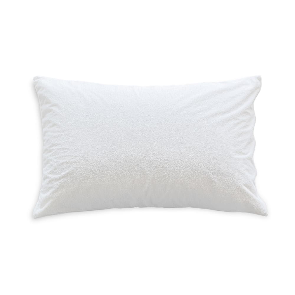 Happy Friday Wasserfester Kopfkissenschoner aus 100% Baumwolle 50x75 cm Weiss style modern Weiß Baumwolle