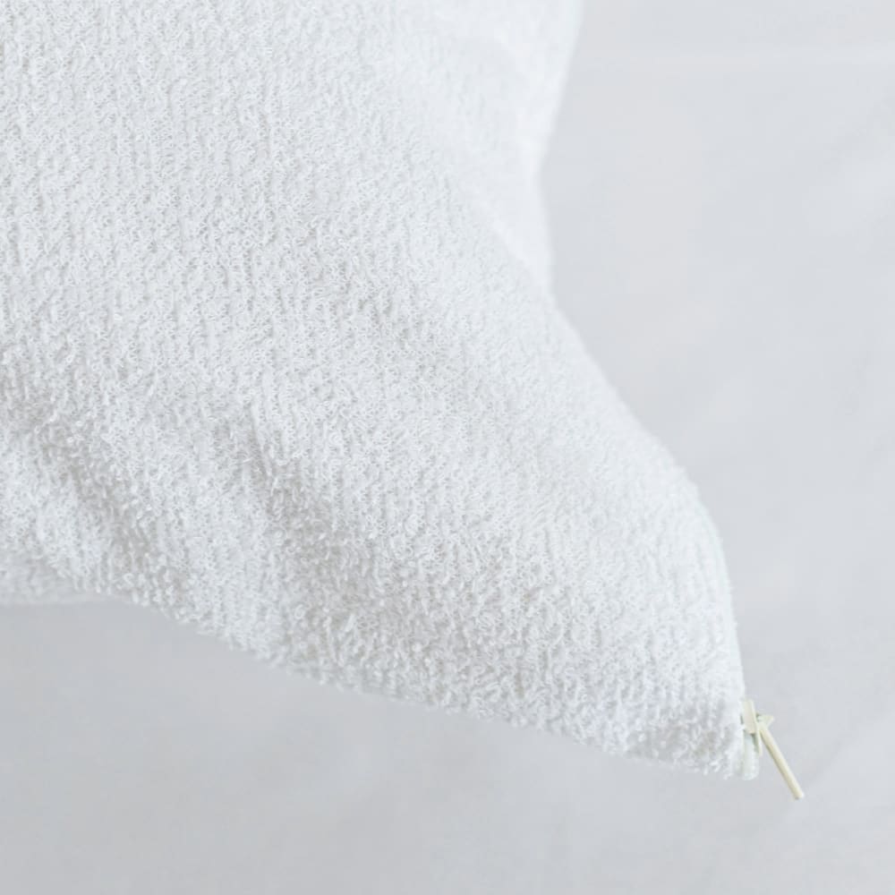 Protège-oreiller imperméable 100% coton blanc 40x105 cm - Maisons du Monde