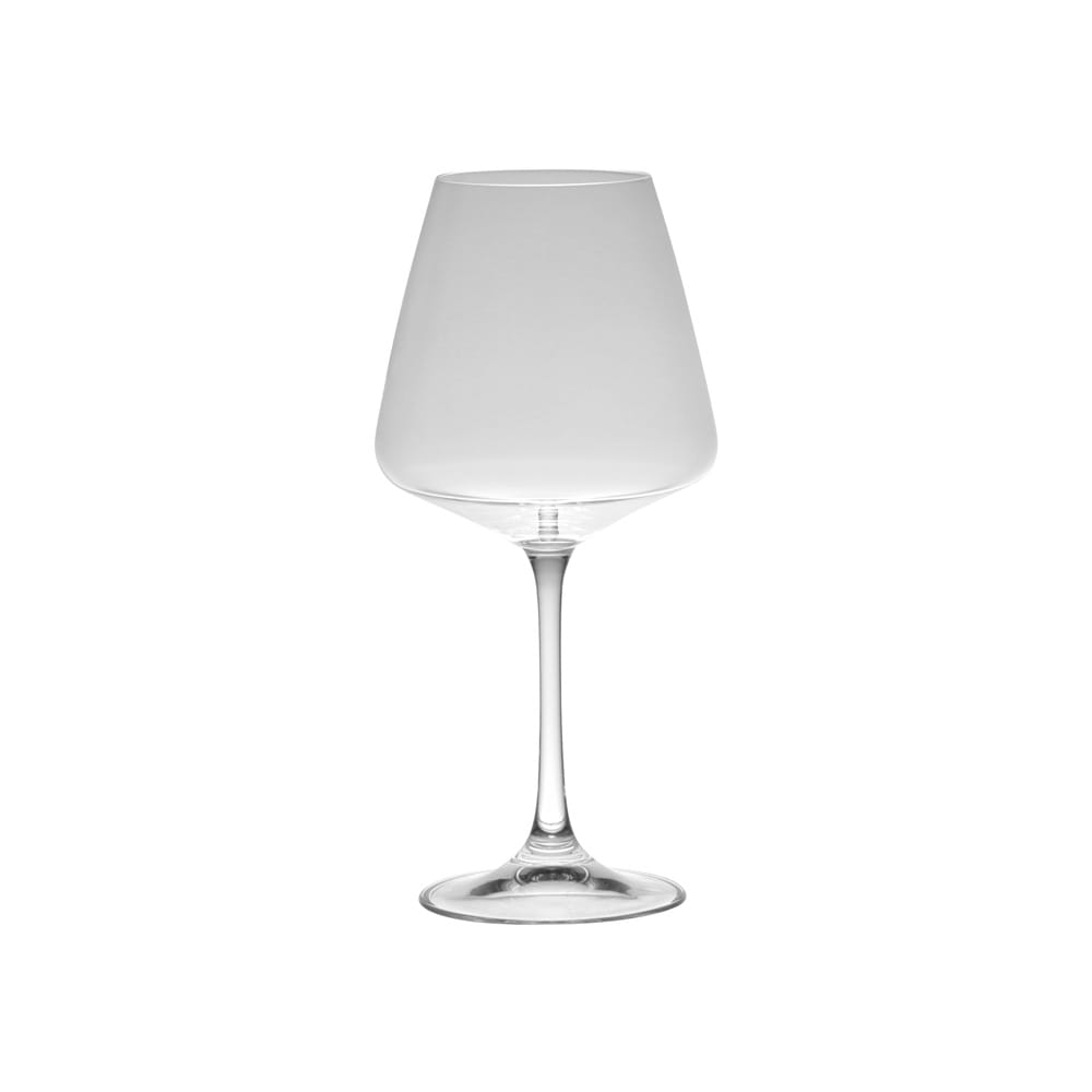Boite de 6 verres à pied   40 cl transparent / cristal en verre