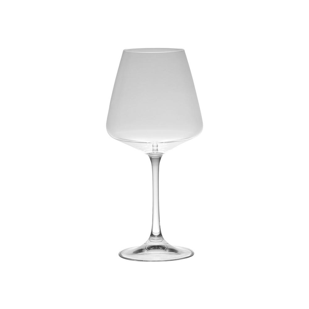 Boite de 6 verres à pied Spirit 40 cl transparent en cristallin