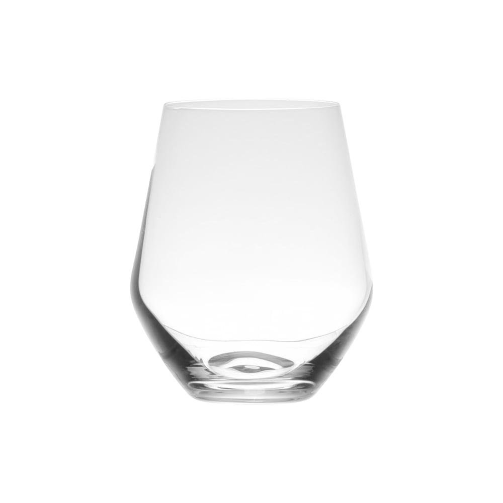 Boite de 6 gobelets   35 cl transparents / cristal en verre cristallin