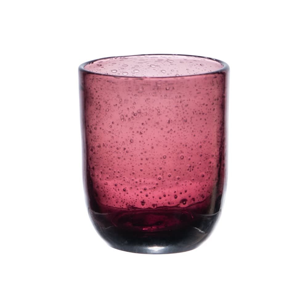 Lot de 6 gobelets luberon violets en verre 20 cl
